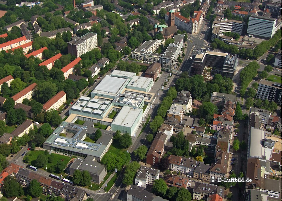 Luftbild Folkwang Museum